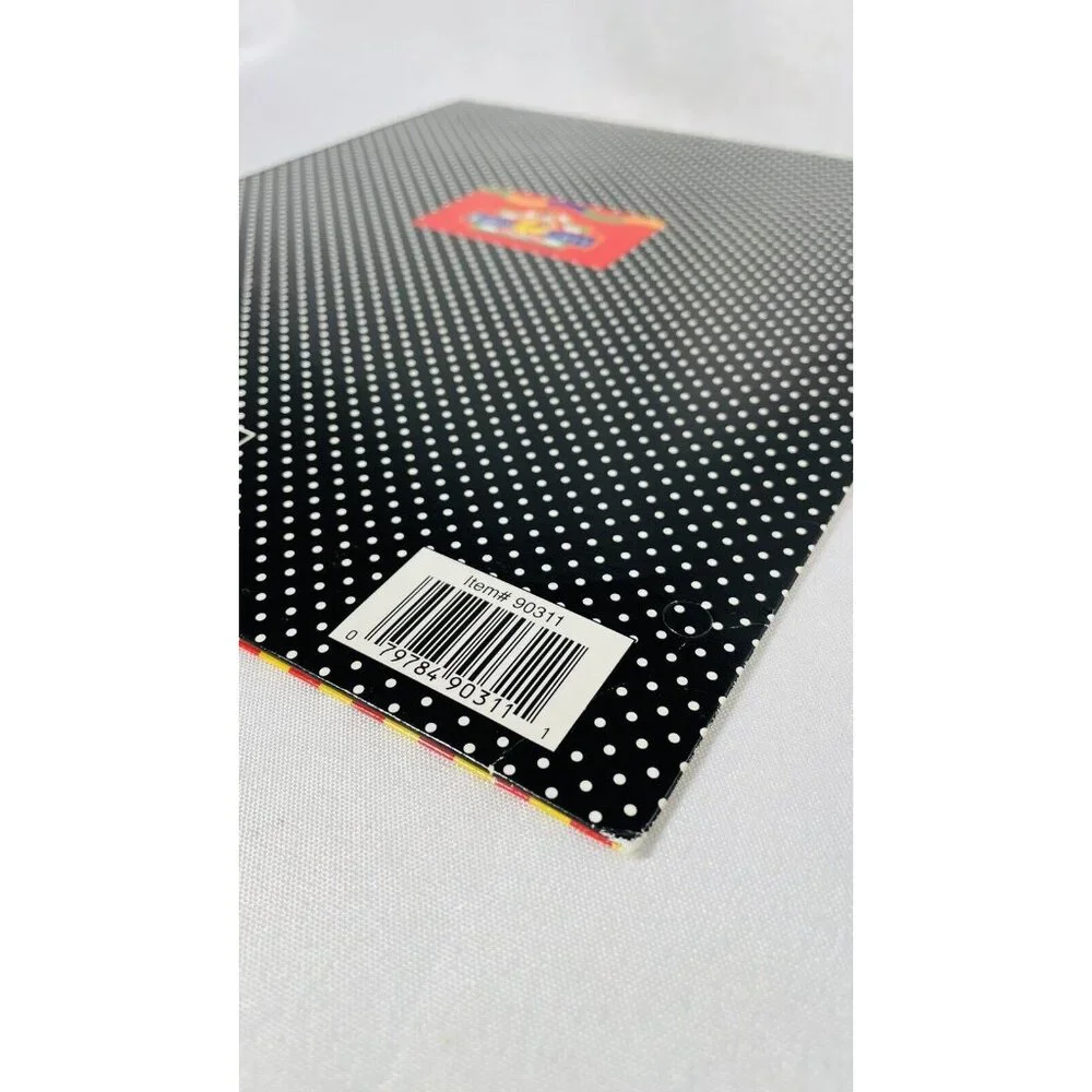 Disney Mickey Mouse Stuff Kids 3 Ring Folders For Binder Die-cut Unpunched Schoo